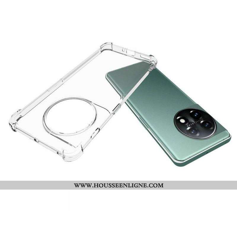 Coque OnePlus 11 5G Transparente Coins Renforcés