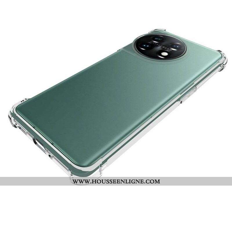 Coque OnePlus 11 5G Transparente Coins Renforcés