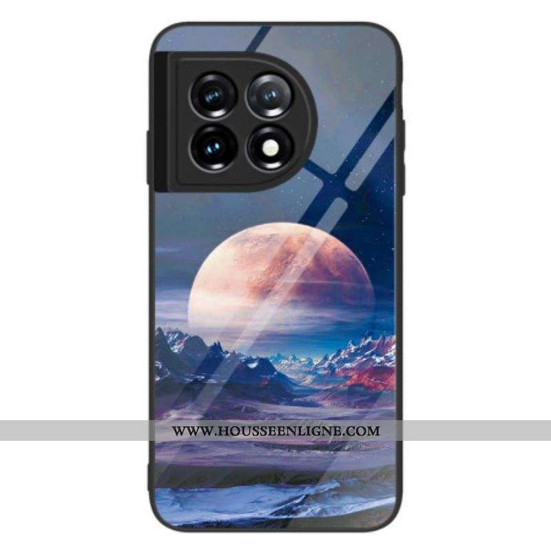 Coque OnePlus 11 5G Verre Trempé Lune de L'Espace