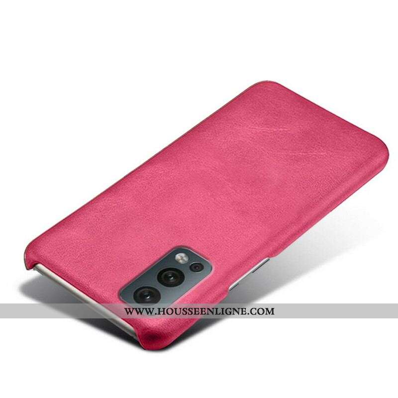 Coque OnePlus Nord 2 5G Effet Cuir KSQ