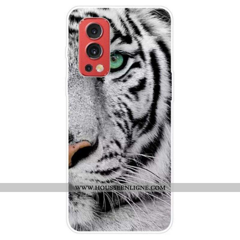 Coque OnePlus Nord 2 5G Face de Tigre