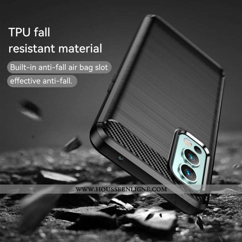 Coque OnePlus Nord 2 5G Fibre Carbone Brossée