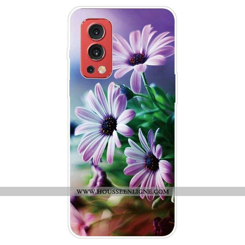 Coque OnePlus Nord 2 5G Fleurs Réalistes