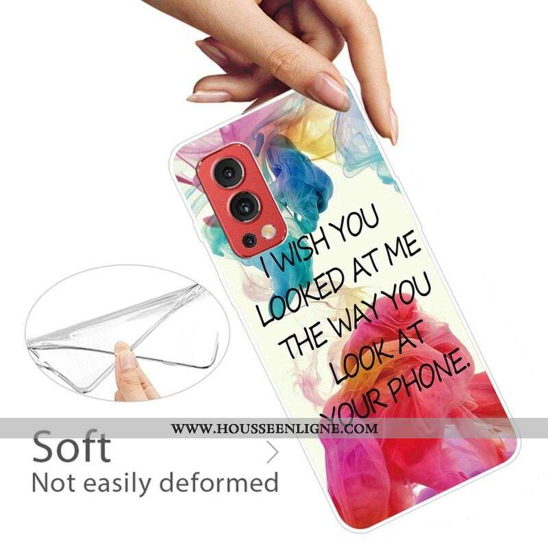 Coque OnePlus Nord 2 5G I Wish You Looked At Me
