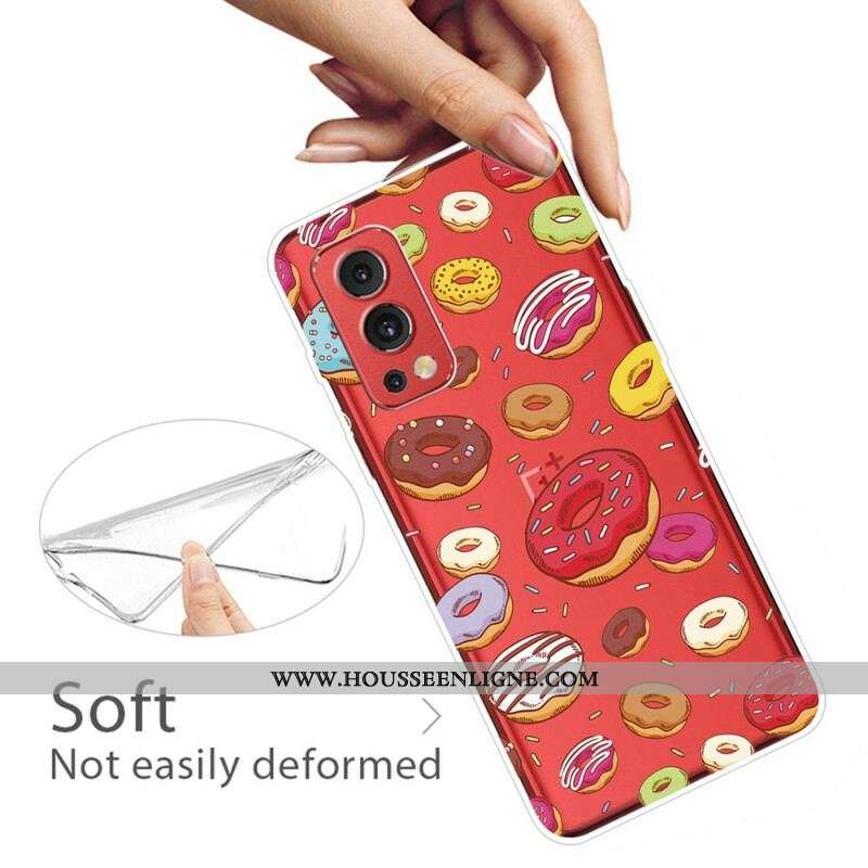 Coque OnePlus Nord 2 5G Love Donuts