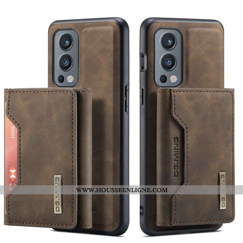 Coque OnePlus Nord 2 5G Porte-Cartes Détachable DG.MING