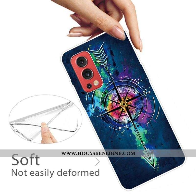 Coque OnePlus Nord 2 5G Rose des Vents