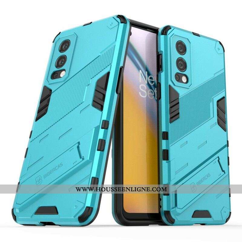 Coque OnePlus Nord 2 5G Support Amovible Deux Positions Mains Libres