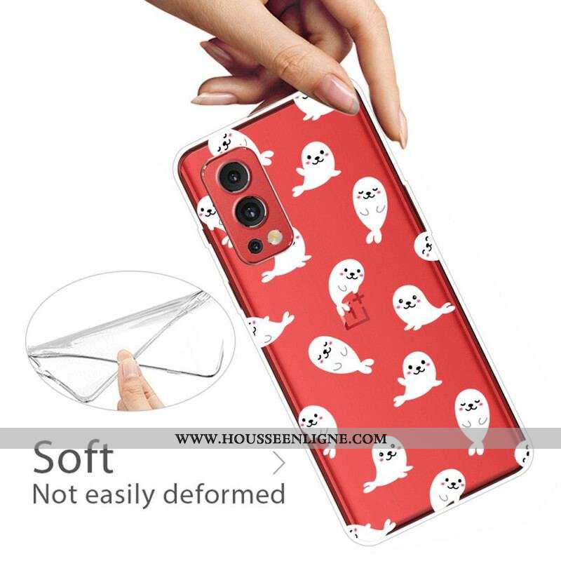 Coque OnePlus Nord 2 5G Transparente Otaries Fun