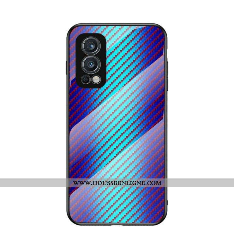 Coque OnePlus Nord 2 5G Verre Trempé Fibre Carbone
