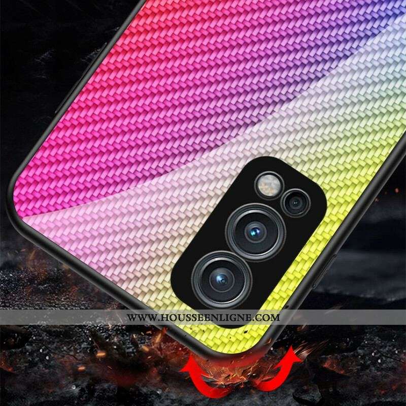Coque OnePlus Nord 2 5G Verre Trempé Fibre Carbone