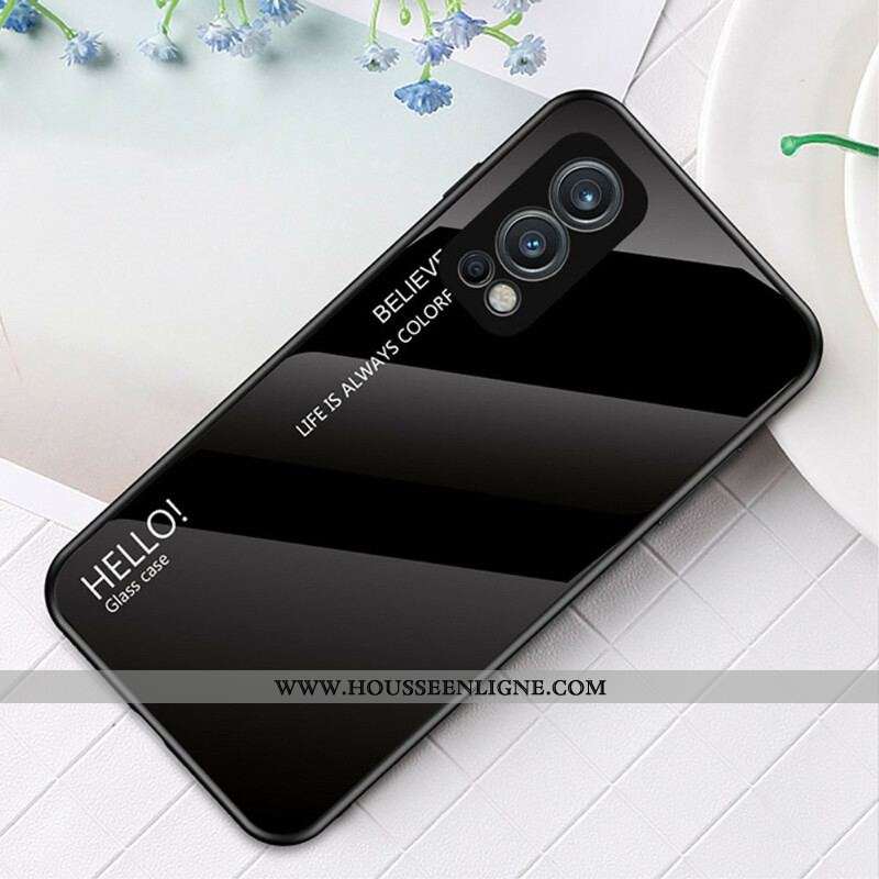 Coque OnePlus Nord 2 5G Verre Trempé Hello