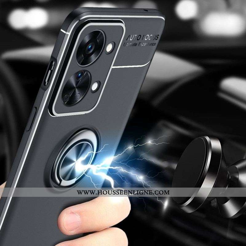 Coque OnePlus Nord 2T 5G AUTO FOCUS Ultimate Experience à Anneau Rotatif
