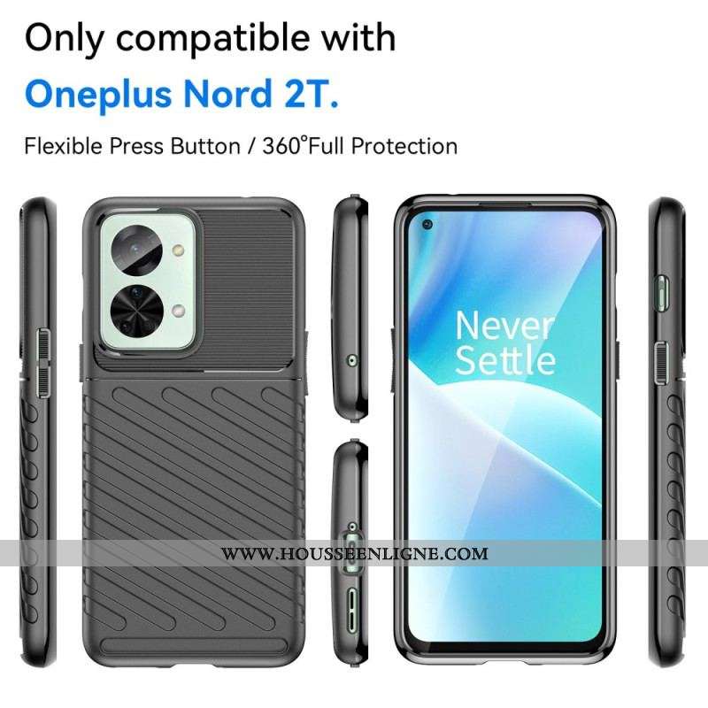 Coque OnePlus Nord 2T 5G Sergée en Silicone
