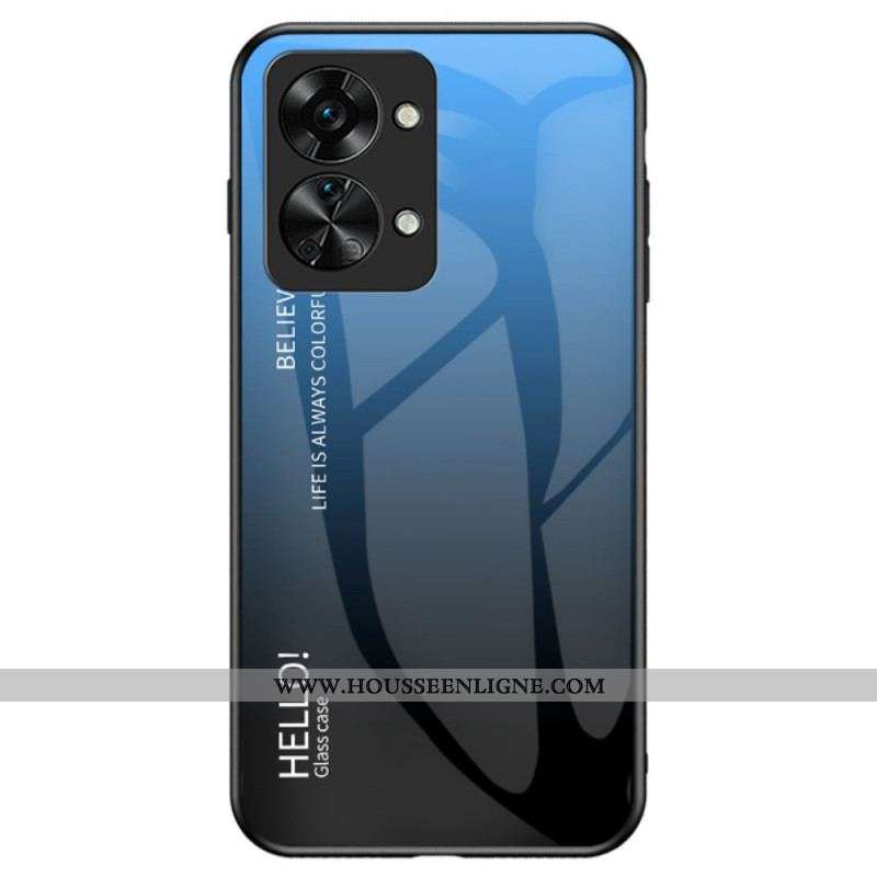 Coque OnePlus Nord 2T 5G Verre Trempé Hello