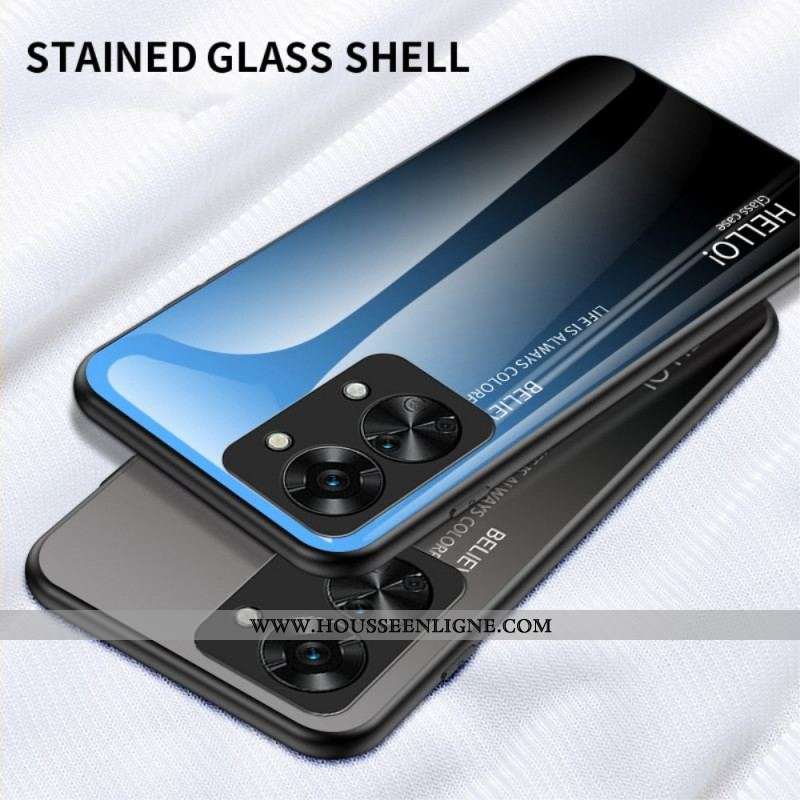 Coque OnePlus Nord 2T 5G Verre Trempé Hello