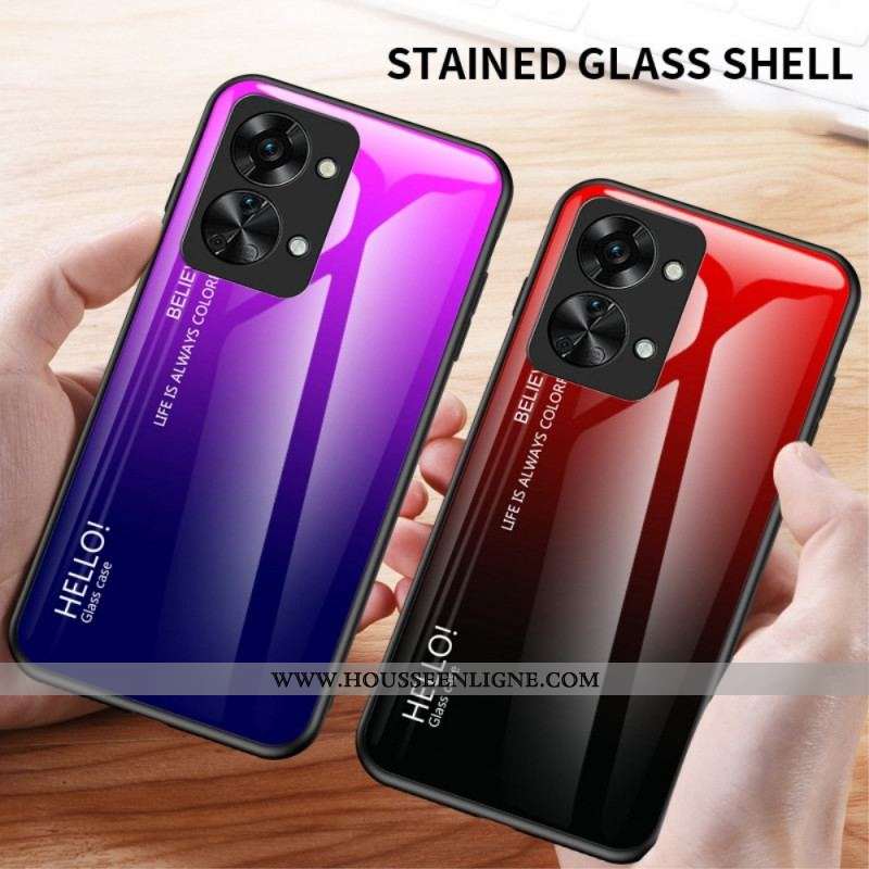 Coque OnePlus Nord 2T 5G Verre Trempé Hello