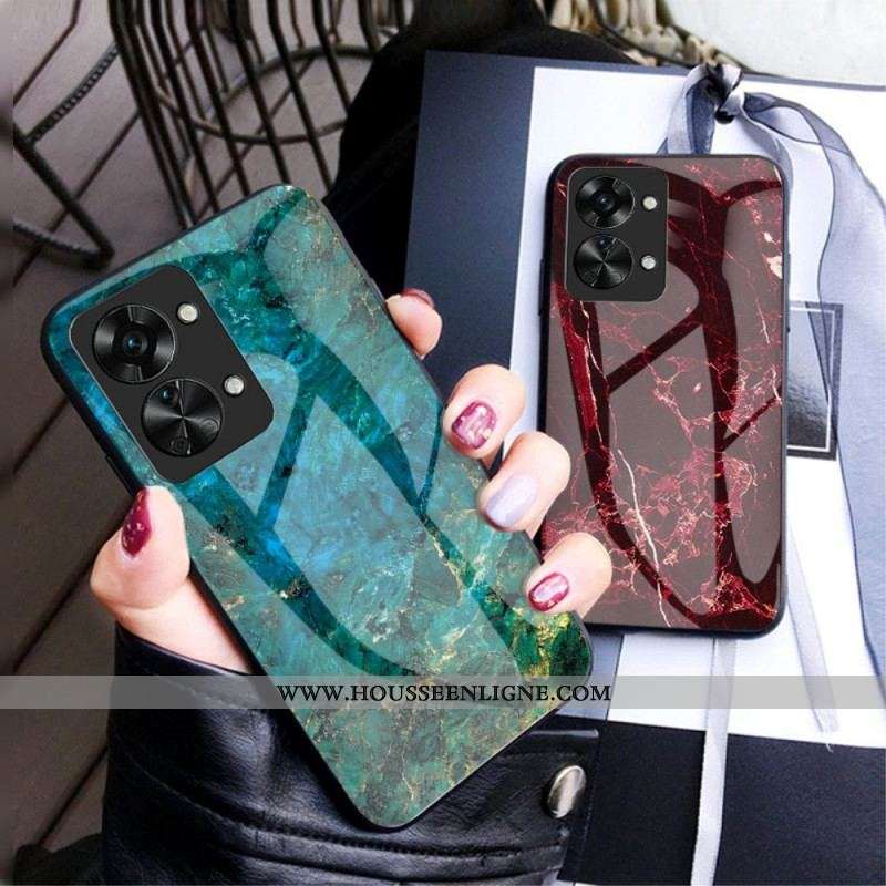 Coque OnePlus Nord 2T 5G Verre Trempé Marble
