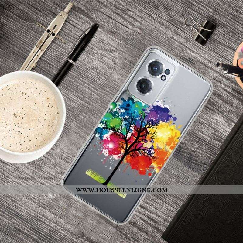 Coque OnePlus Nord CE 2 5G Arbre Arc-en-Ciel