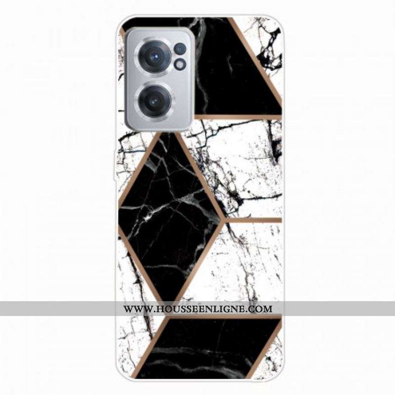Coque OnePlus Nord CE 2 5G Damier Noir et Blanc