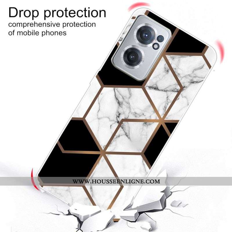 Coque OnePlus Nord CE 2 5G Damier de Marbre