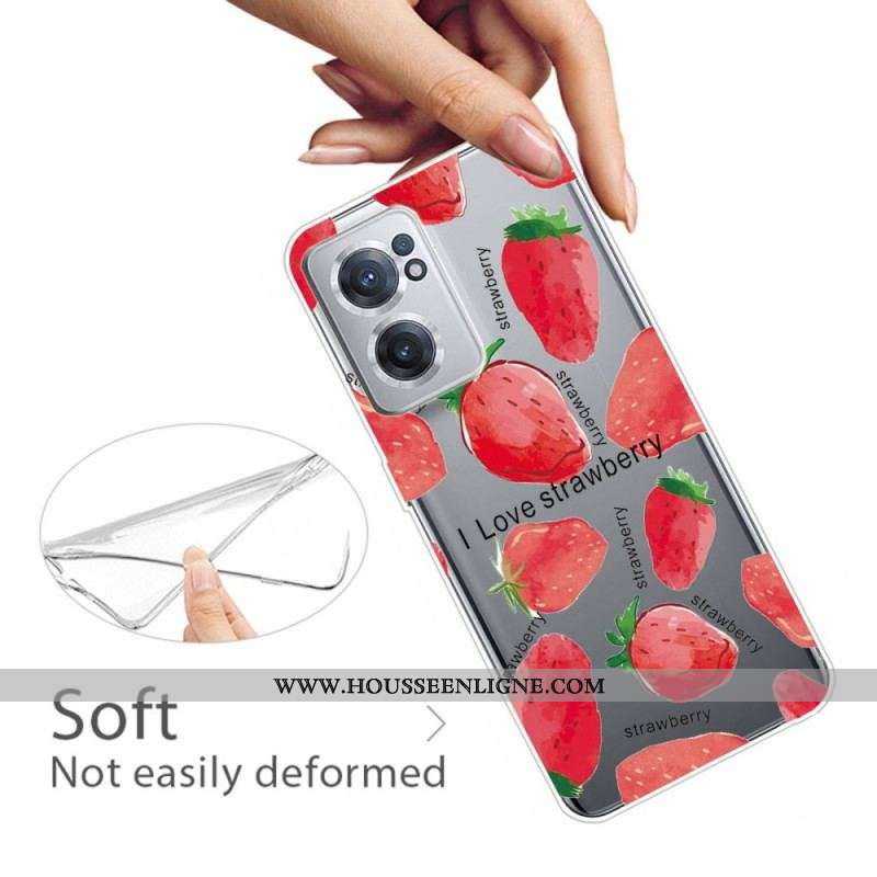 Coque OnePlus Nord CE 2 5G Fraises Sauvages