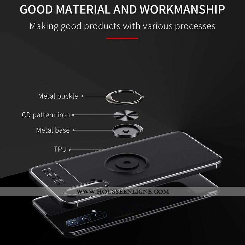 Coque OnePlus Nord CE 5G Anneau Rotatif