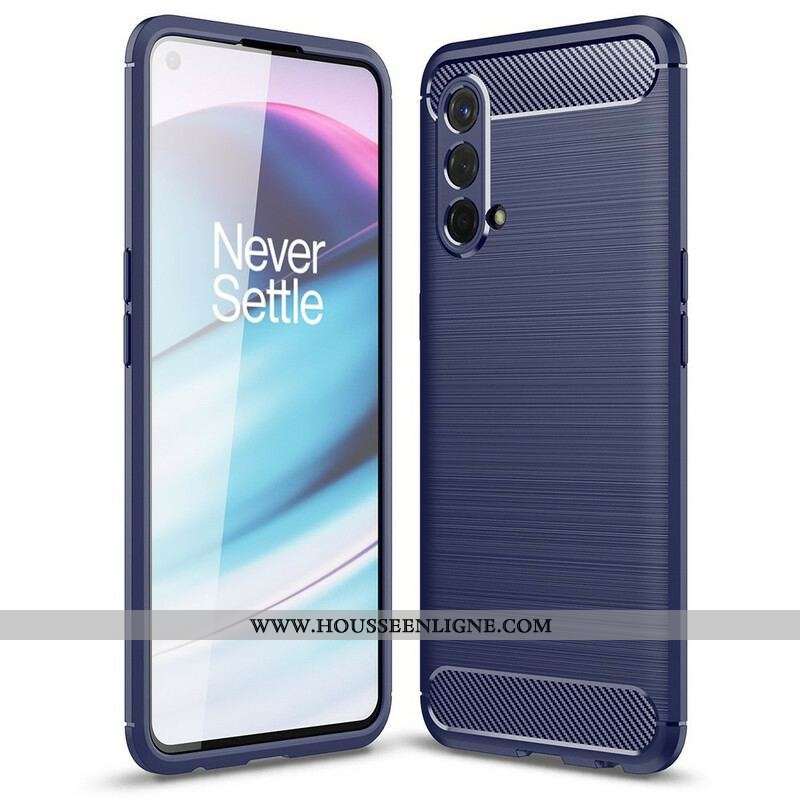 Coque OnePlus Nord CE 5G Fibre Carbone Brossée