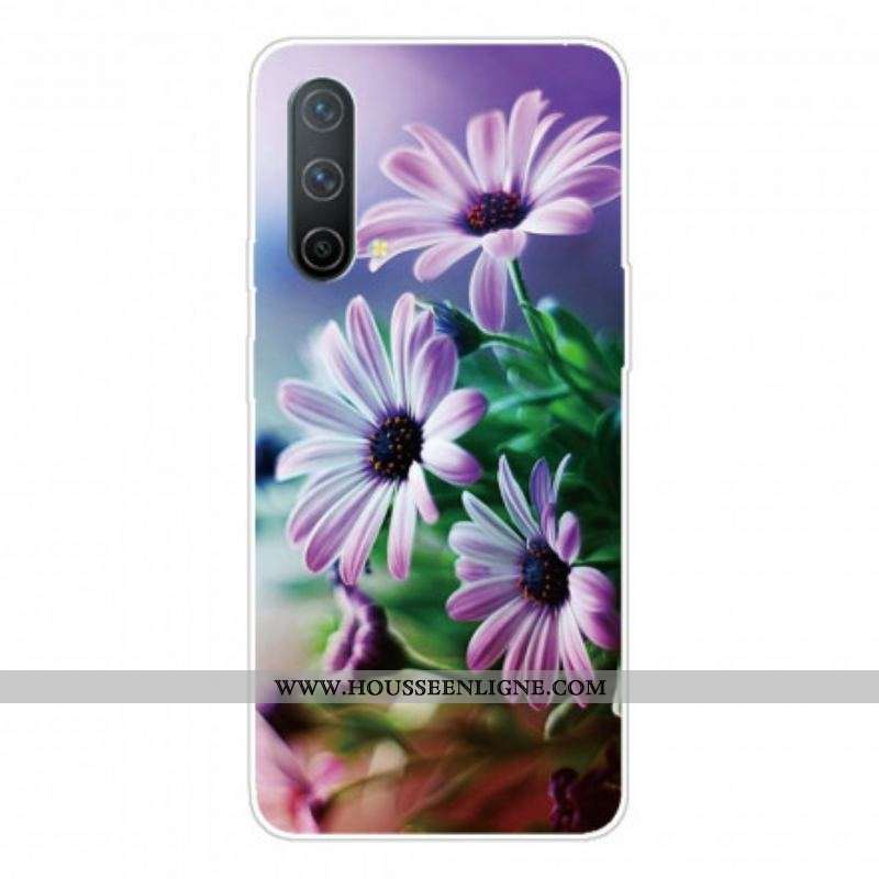 Coque OnePlus Nord CE 5G Fleurs Réalistes
