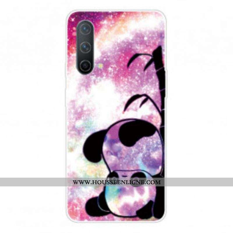Coque OnePlus Nord CE 5G Panda et Bambou