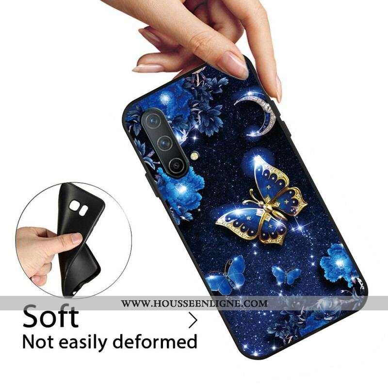 Coque OnePlus Nord CE 5G Papillon D'Or
