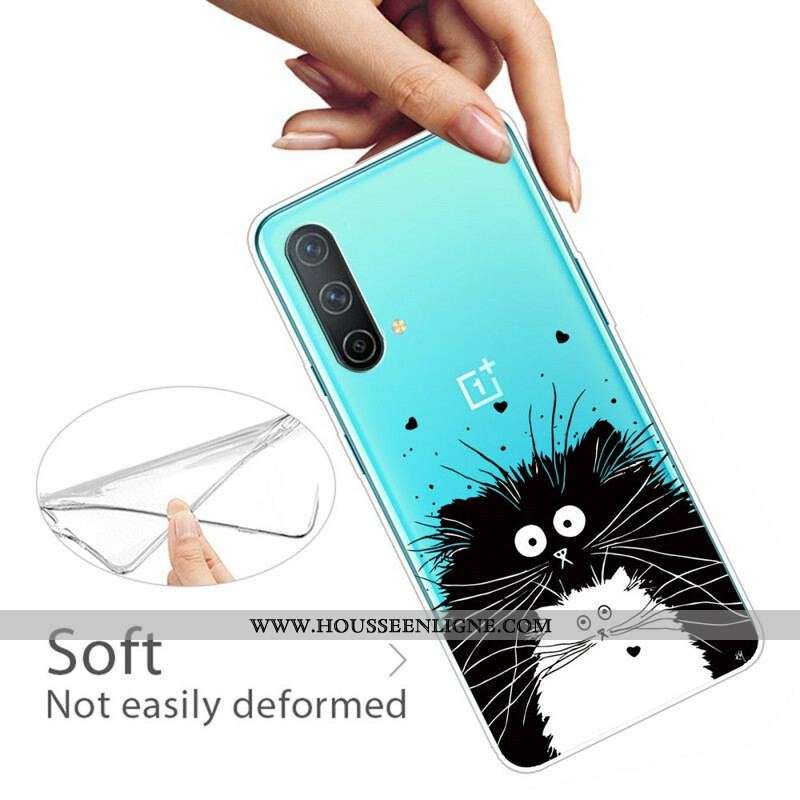 Coque OnePlus Nord CE 5G Regarde les Chats