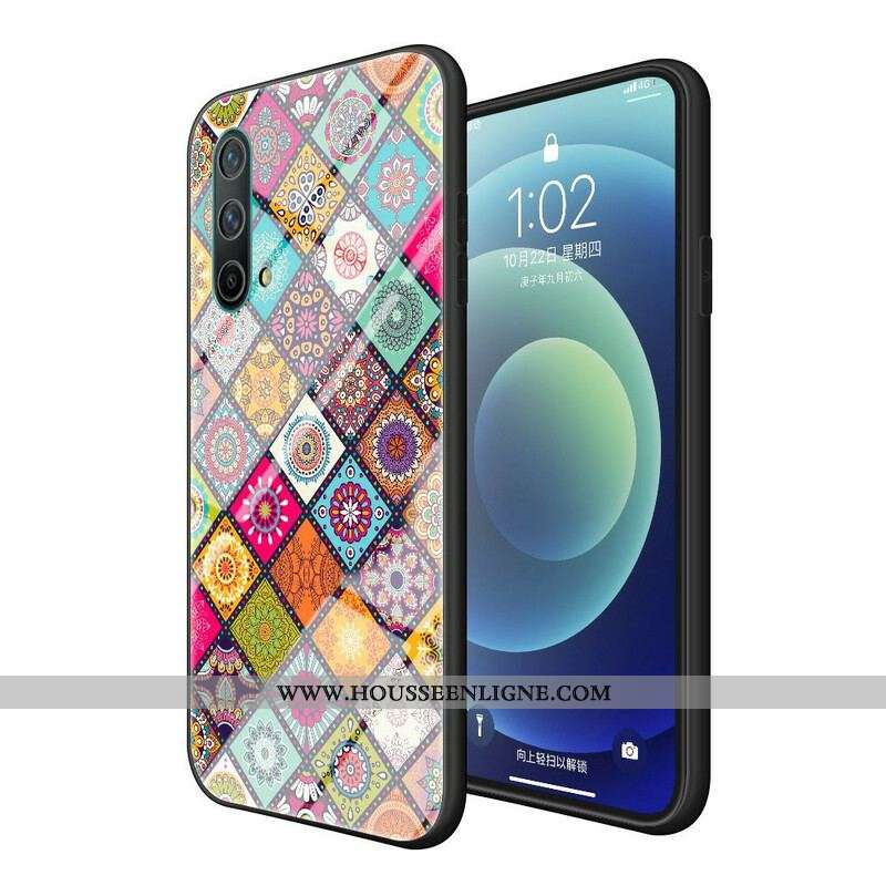 Coque OnePlus Nord CE 5G Support Magnétique Patchwork