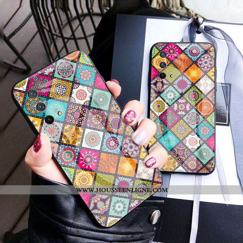 Coque OnePlus Nord CE 5G Support Magnétique Patchwork