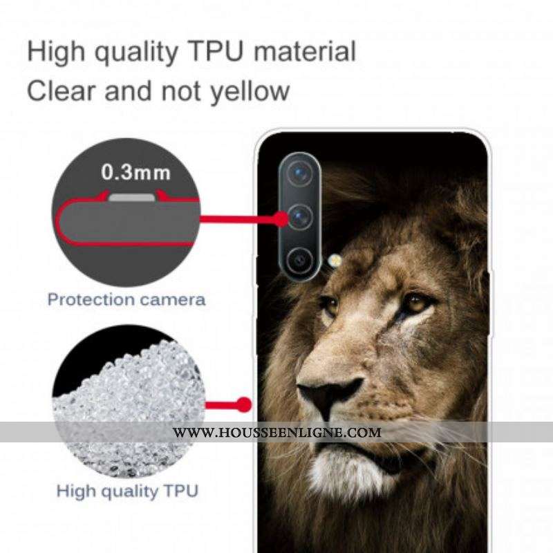 Coque OnePlus Nord CE 5G Tête de Lion