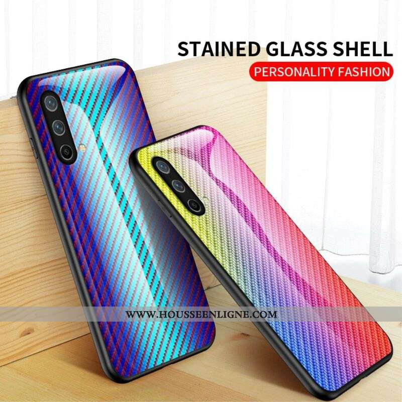 Coque OnePlus Nord CE 5G Verre Trempé Fibre Carbone