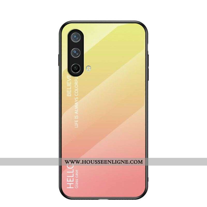 Coque OnePlus Nord CE 5G Verre Trempé Hello