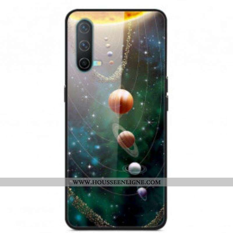 Coque OnePlus Nord CE 5G Verre Trempé Planète Système Solaire