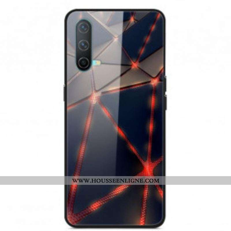 Coque OnePlus Nord CE 5G Verre Trempé Rayon Rouge
