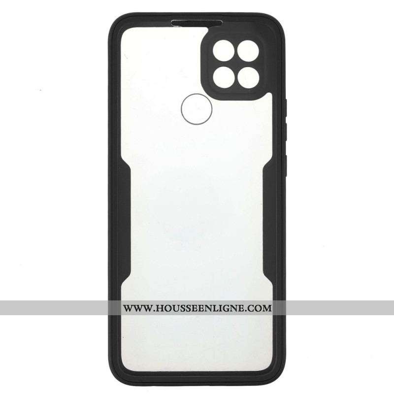 Coque Oppo A15 Hybride Rebord Biseauté