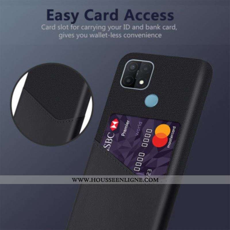 Coque Oppo A15 Porte-Carte KSQ
