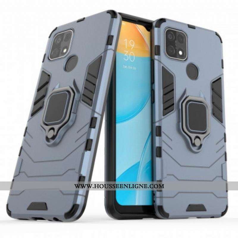 Coque Oppo A15 Ring Résistante