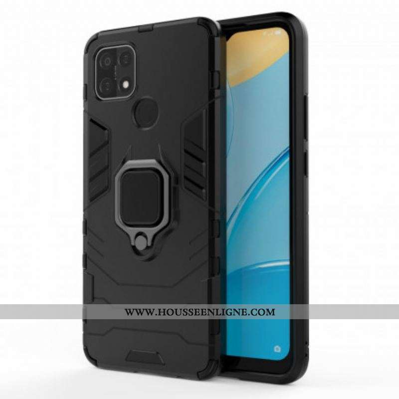Coque Oppo A15 Ring Résistante
