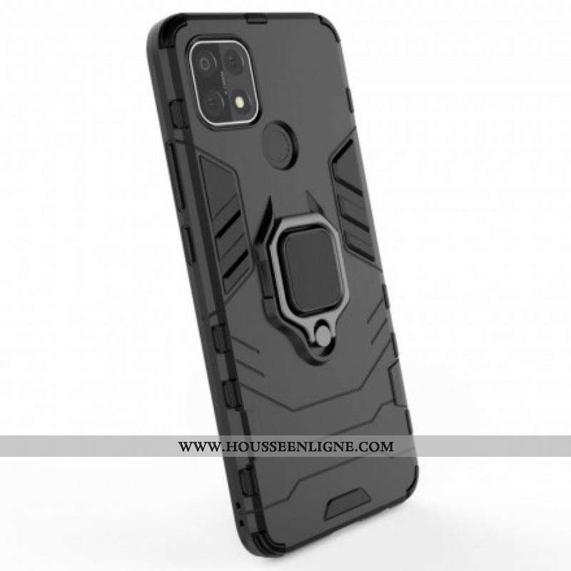 Coque Oppo A15 Ring Résistante