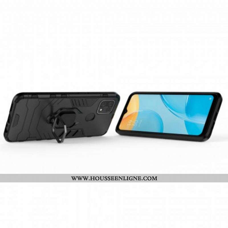 Coque Oppo A15 Ring Résistante