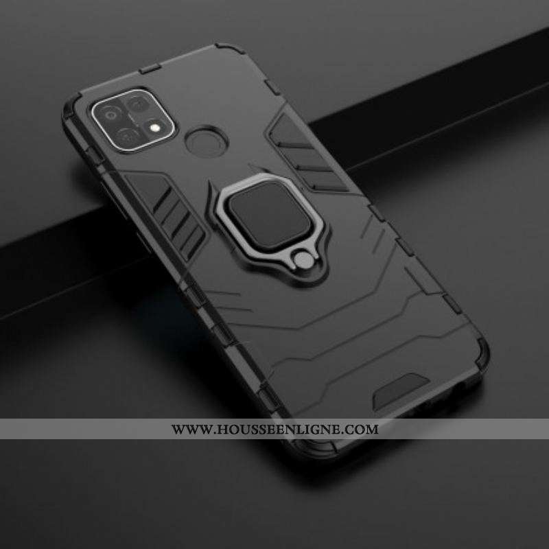 Coque Oppo A15 Ring Résistante