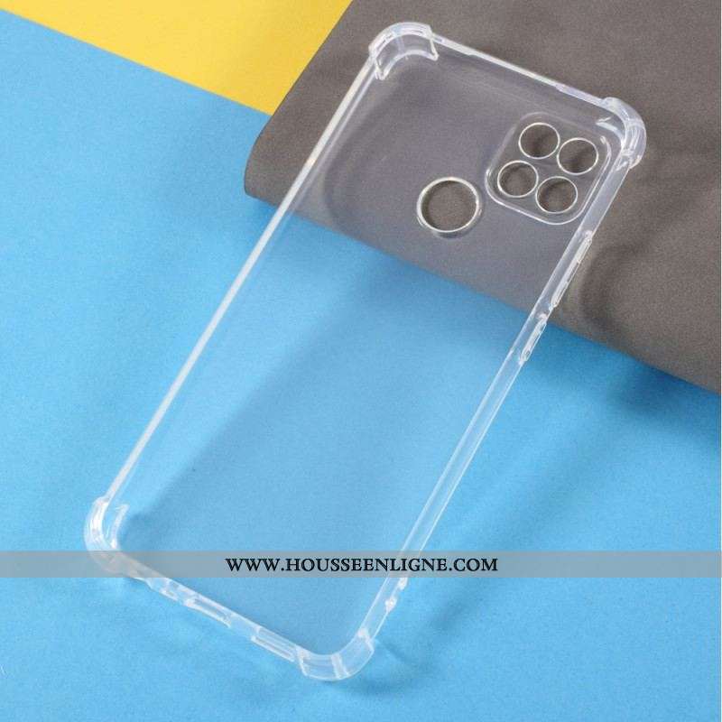 Coque Oppo A15 Transparente Coins Renforcés