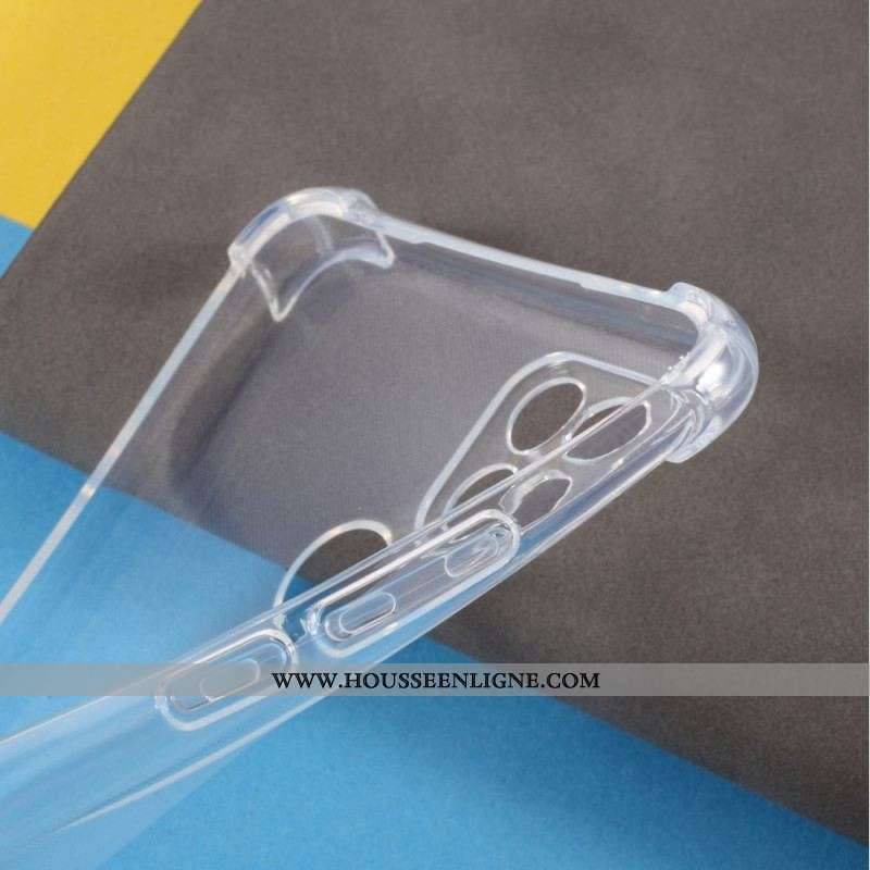 Coque Oppo A15 Transparente Coins Renforcés