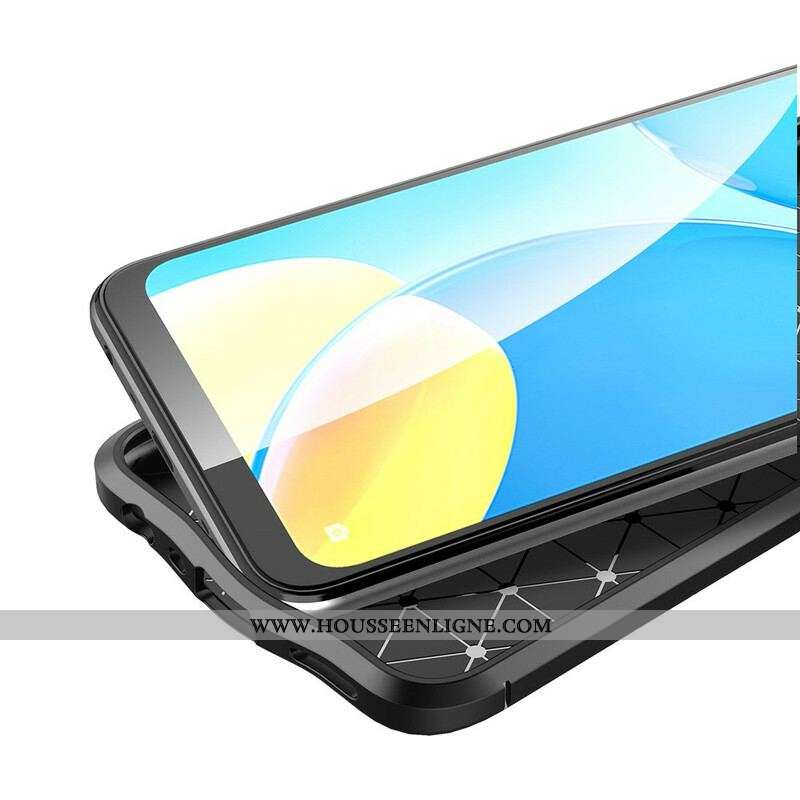 Coque Oppo A16 / A16s Effet Cuir Litchi Double line