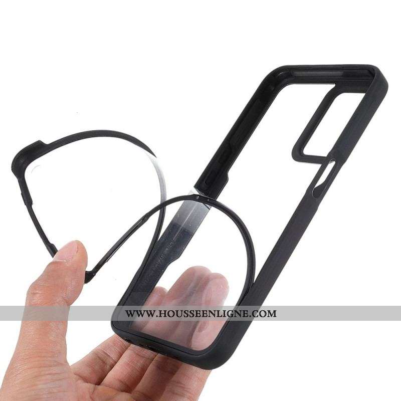 Coque Oppo A16 / A16s Hybride Rebord Biseauté